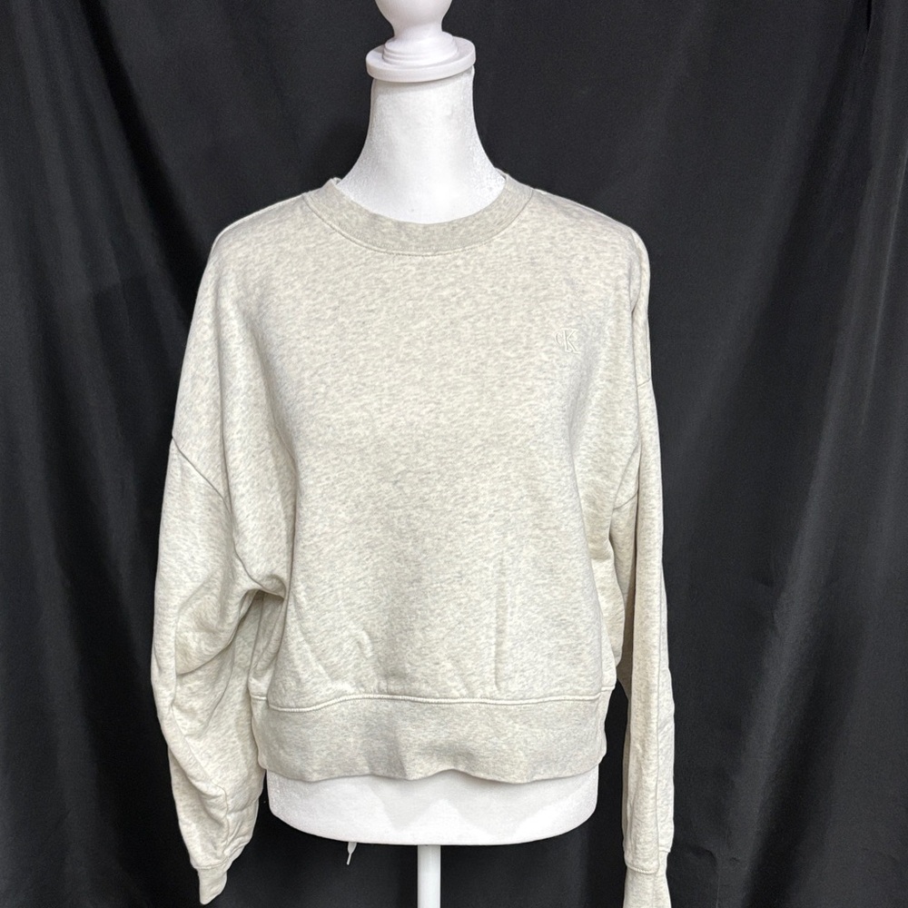 Calvin Klein Heather Gray Sweatshirt